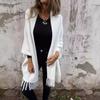 2025 Exclusive Autumn/Winter Women’s Batwing Sleeve Tassel Cardigan Shawl