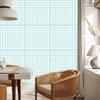 Wallpaper Fabric Pattern White and Celadon for Living Room and Bedroom 50x1000