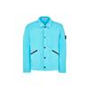 SS23 Color Block Pocket Logo Patch Jacket Men Jacket Turquoise 781542522-V0042