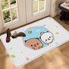 Bubu And Dudu Cute Cartoon Floor Mat Kids Room Bedroom Decoration Balcony Anti-Slip Doormat Living Room Welcome Rug