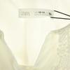 unused ZARA Short sleeve Embroidered collar Knee-length dress 13-14 white Women Used