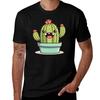 Cute Cactus Tshirt Outdoor Sports Short Sleeve Top Tshirt