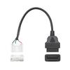 OBD2 Cable Diagnostic Cable 20 Pin To 16Pin 12V Voltage Compatibility 20 Pin To 16Pin Interface For OBD Interface