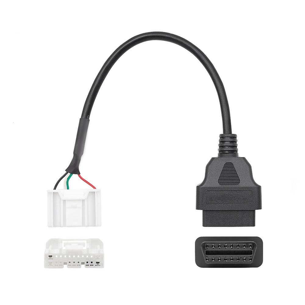 OBD2 Cable Diagnostic Cable 20 Pin To 16Pin 12V Voltage Compatibility 20 Pin To 16Pin Interface For OBD Interface