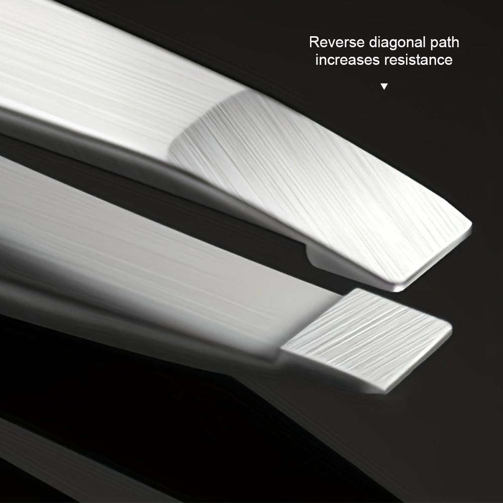 4Pcs Beauty Tools Eyebrow Tweezer Set Stainless Steel Hair Removal Clip for Facial Hair Eyelash Eyebrows Tweezer