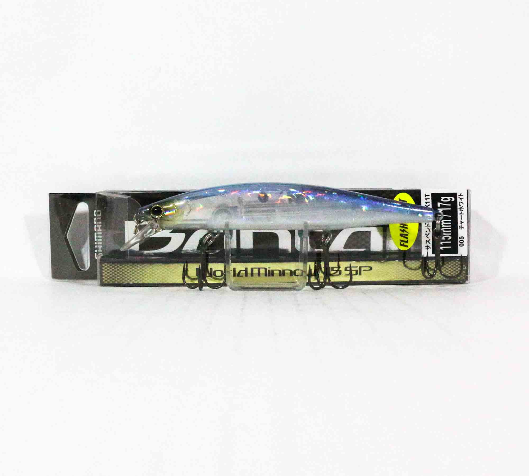 

Shimano ZQ-K11T Bantam World Minnow 115SP Приманка для подвески 006 995421