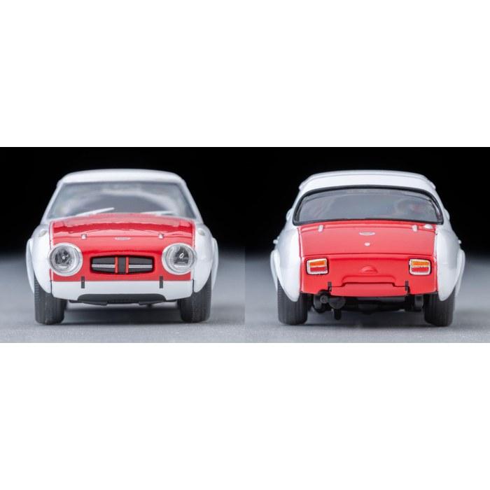 TOMYTEC Tomica Limited Vintage 1/64 LV-215a Toyota Sports 800 Custom Color White/Red '65