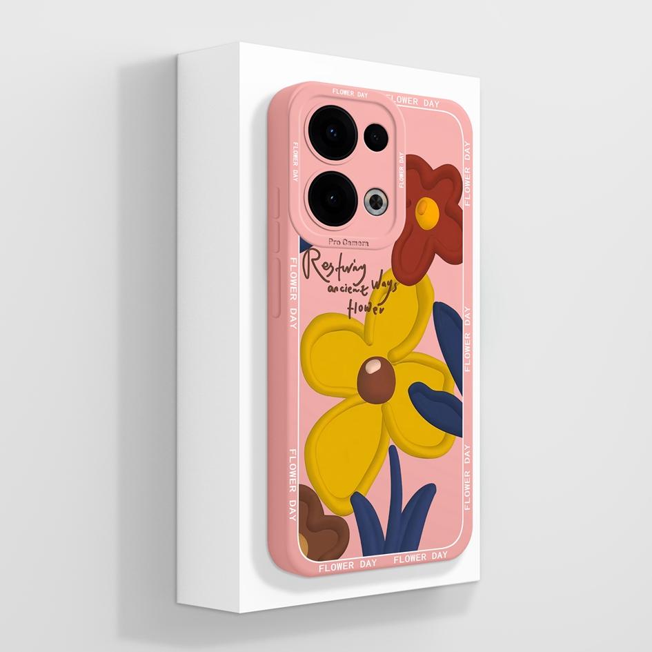 Für Oppo Reno13 Pro 12F F27 A3 NFC Realme C75 Realme 14 Pro Plus A40 A40m A60 Hülle Hübsche Avocado Weiche Flüssigkeit Silikon Stoßfeste Abdeckung für Oppo Shell