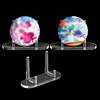 1PC Transparent acrylic badge display holder medals honor storage display stand desktop color paper card storage holder