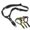 Taktik Silah Askısı Askeri Atış Ayarlanabilir 3 Noktalı Bungee Airsoft Tüfek Sabitleme Kemeri Avcılık Yürüyüş Aksesuarları