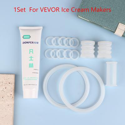 Spare Parts For Vevor Ice Cream Makers Silicone Seal Rings Tube Components Of Soft Serve Ice Cream Machines Fittings