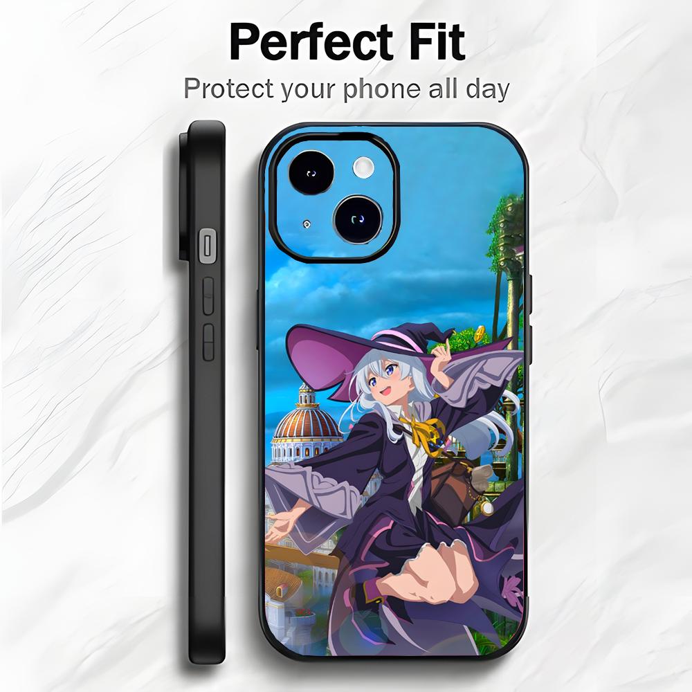 Fantasy Japanese Anime W-Wandering Witch Phone Case Phone Case Soft Packaging Lightweight For iPhone17 16 15 14 13ProMax