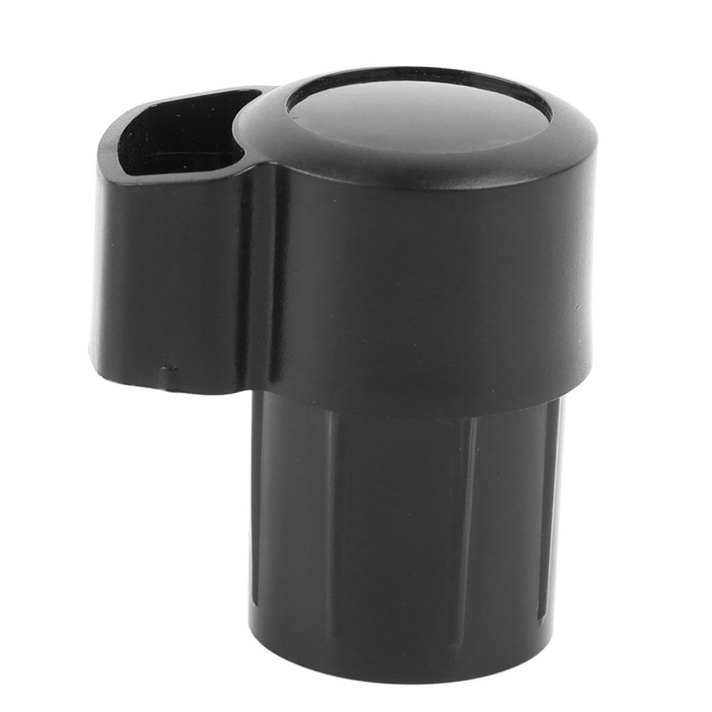 3PCS ABS Plastic Saxophone End Cap Plug Anti-bump Cap Black Bent Neck Protectors  For Saxophone
