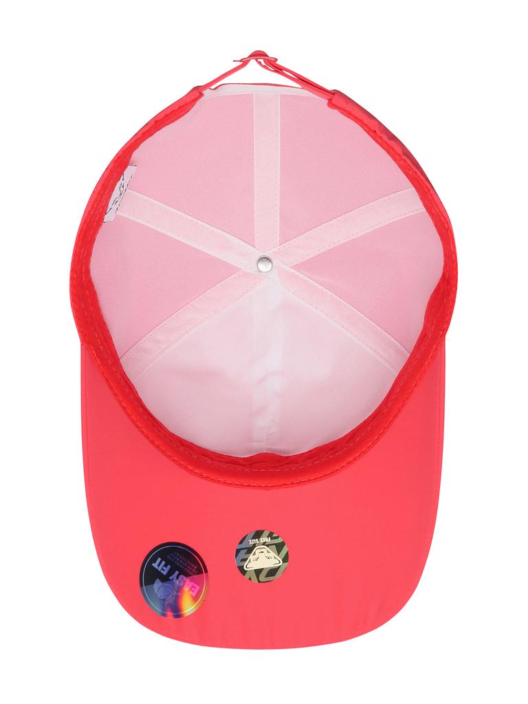 DYNAFIT Women Athlete Logo Ball Cap_Coral Red Ywa26C11Ry