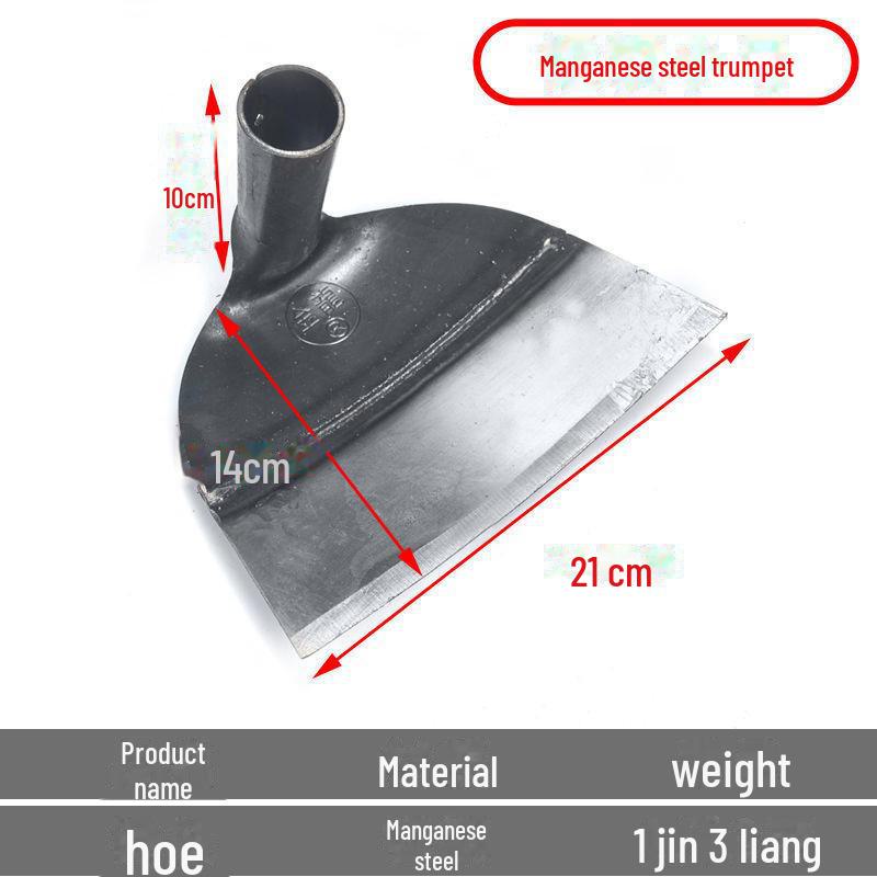 Manganese Steel Multi-Purpose Weeding and Planting Hoe