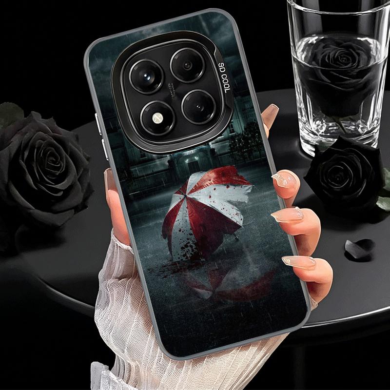 R-Resident-Evil Spiel Weiche Handyhülle für Xiaomi Redmi Note 13 14 15 Pro Plus 12S 12 11S 11 11T 10S 10 Stoßfeste Hülle Rückseite
