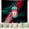 Arazzo da Parete del Liverpool Football Club Appeso Estetico alla Parete Coperta in Tessuto Stampato Arazzi Decorativi per Camera da Letto Soggiorno Decorazione per la Casa
