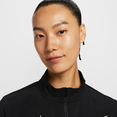 Nike Jackets Women's Black Stand Collar Moderate Other