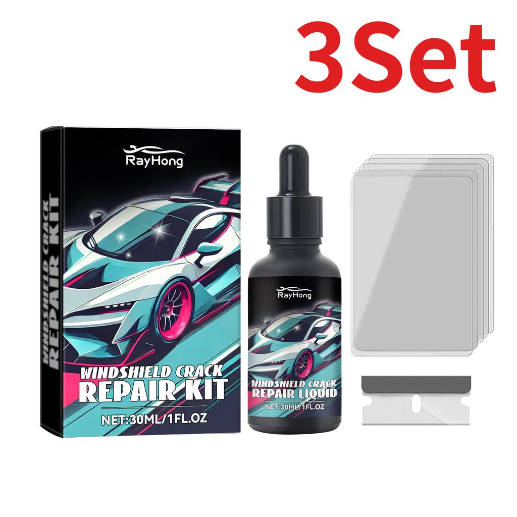 Cracked Glass Scratch Repair Kit Vehicle Windscreen Nano Fluid Filler Quick Fix Windscreen Scratch Restore Fluid For Glass