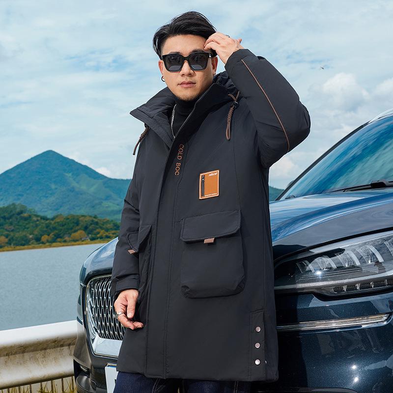 2025 New Plus Size Thick Cotton-Padded Winter Jacket - Loose, Trendy, Large Size Outerwear for Northeastern Winters