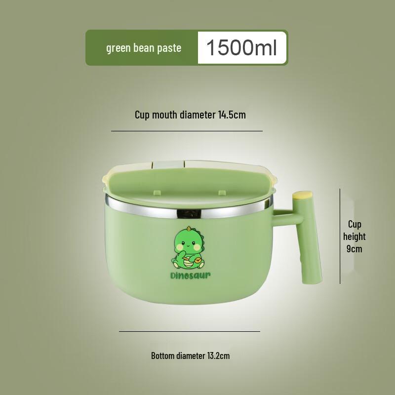 Ru Han Heat-Insulated Large Capacity Instant Noodle Bowl