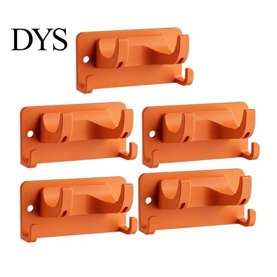Compact Tool Holder for Balcony Wall Mount Garage Organizer, Heavy Duty ABS Storage Bracket, Weather Waterproof Rack Outdoor Resistant Multi-Purpose