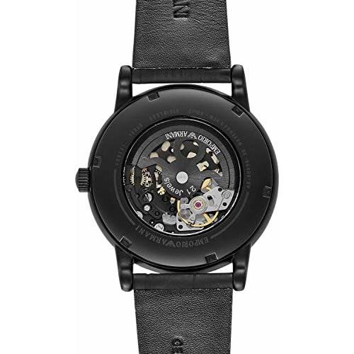 Emporio Armani AR60008 Men's Watch, Officially Imported, Black