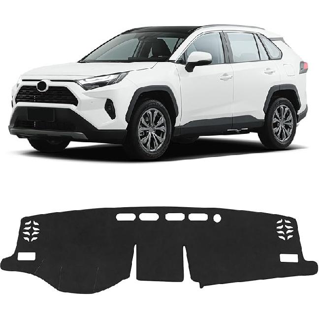 Dash Cover For Toyota RAV4 2018 2017 2016 2015 2014 2013 Accessories Flannel Dashboard Cover Dash Mat Center Console Cover Sunshield Protector Pad