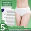 Women's Disposable Cotton Underwear: Maternity & Postpartum, Ideal for Travel, Easy Care, Daily Use.