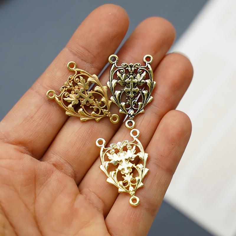 Üçgen Alaşım Takı Bağlantı Elemanı Takı Yapım Malzemeleri Kolyeler Bilezikler Kendin Yap Aksesuarları Mucizeler Meryemi