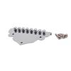 Metal Material Mandolin Tailpiece Silver Mandolin Bridge Replacement  For Mandolin Instrument