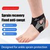 1Pc Ultra-Thin Ankle Brace with Compression Strap – Provides Tendon Support, Motion Stabilization, and Sprain Prevention