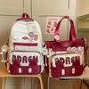 Children's Schoolbags Elementary School Girls Junior High School High School College Students Two Piece Backpack