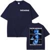 T-shirt Graphique Pop Star Tate McRae Si Proche De Quoi Unisexe Tendance Vintage Surdimensionné Manches Courtes Streetwear