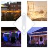 100PCS Light Clips Waterproofing Anti Slip Outdoor Lighting Decoration for Holiday Party White