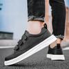 Casual Mens Shoes Fashion Designer Leather Skateboard Shoes Comfortable Outdoor Non-Slip Men Sport Walking Shoes Mocassin Hombre