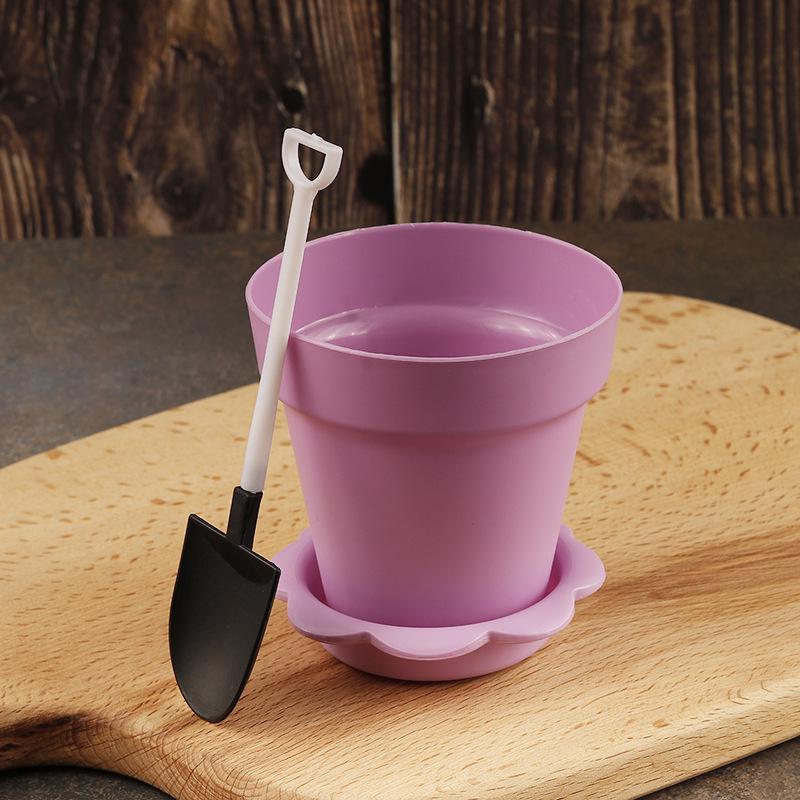 Bonsai Mousse Dessert Cup Wood Crumb Cake Pot for Pudding, Ice Cream, Jelly & Yogurt