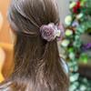 Blumen Greifen Weibliche Haarnadel Kopfschmuck Kleiner Haarklammer Oben Am Hinterkopf Neue Damen Super Girl Haarbruch