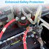Battery Disconnect Switch,Side Post Battery Disconnect Switch On/Off 275A 12V-48V Battery Power Cut Off Switch For Car Vehicle