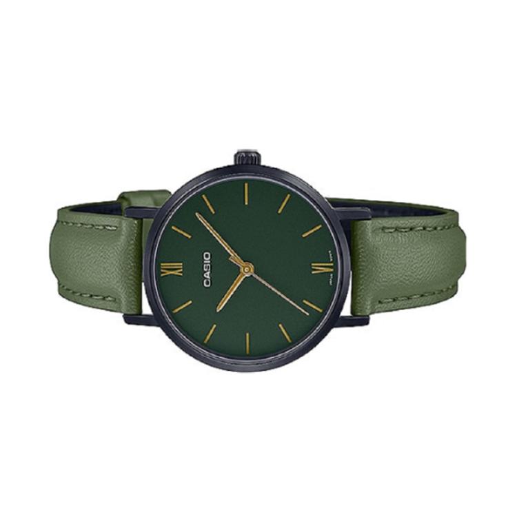 Casio Damen Standard Serie Grüne Uhr LTP-VT02BL-3A LTP-VT02BL-3A