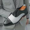 Fashion Men's Patent Leather Oxford Shoes Fashion Casual Walking Shoes Breathable Lace-Up Dress Footwear All-match Male Business Shoes