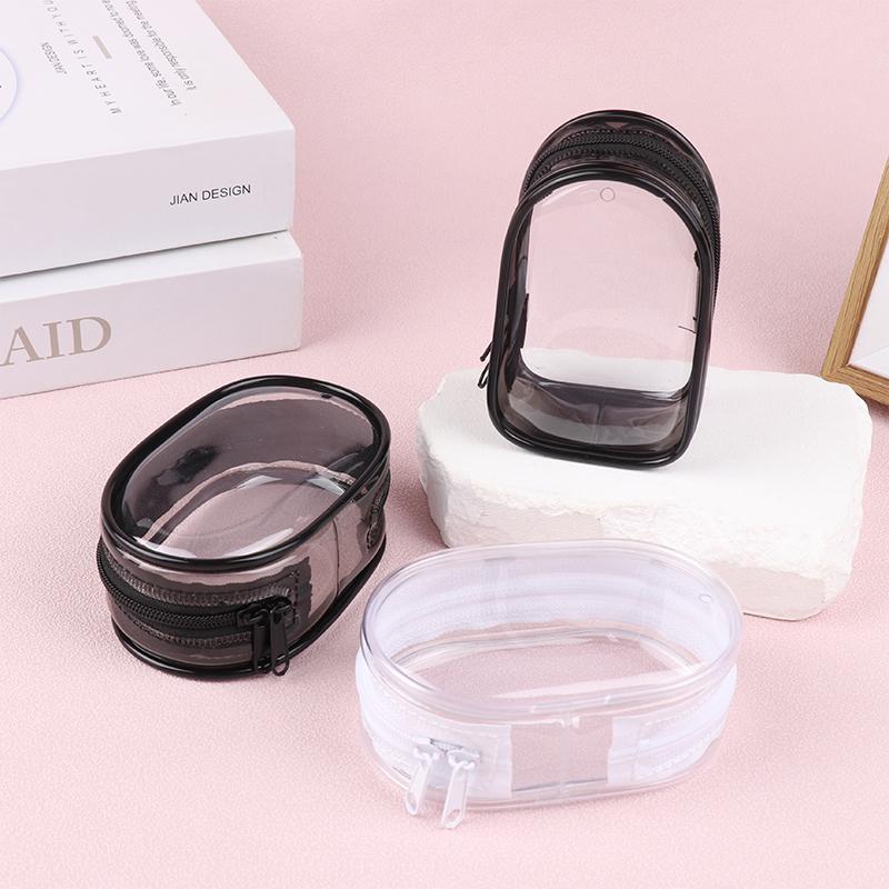 Mini Anime Doll Display Bag Transparent Coin Purse Pouch Organizer Case Wallet Key Lipstick Earphone Storage Bag