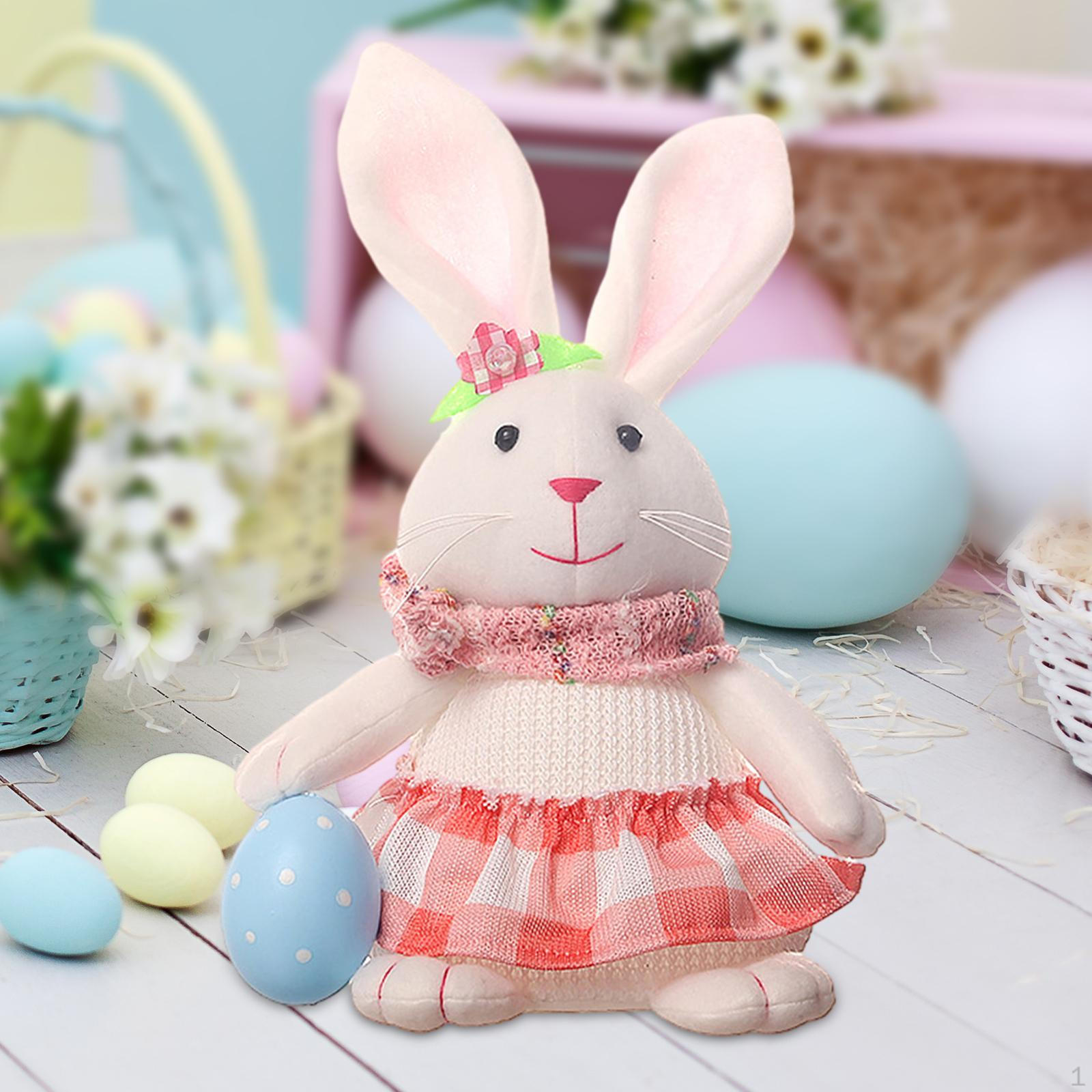 

Очаровательная фигурка пасхального кролика для праздничного оформления дома Girl