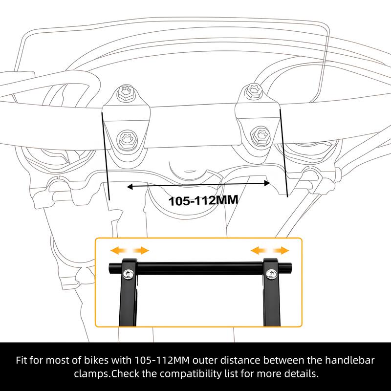 For Husqvarna 701 Enduro Supermoto Phone Holder AMPS Pattern/GPS Navigator Mount Bracket for KTM 690 Enduro/R 690 SMC 690 SMCR