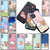 for Samsung Galaxy S20 S22 S21 FE Ultra Plus A07 A17 A15 A16 A25 A57 A37 Phone Cover Soft Case Bubus Panda Cartoon Bear Dudus