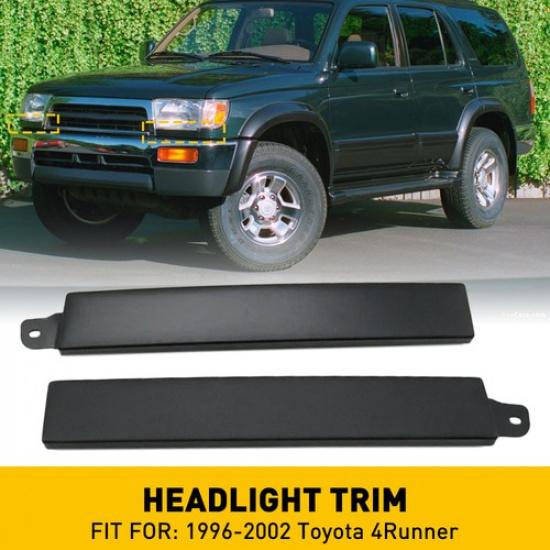 Front Headlight Lamp Filler Molding Trim Panel Kit 06-09 for Toyota 4Runner USA
