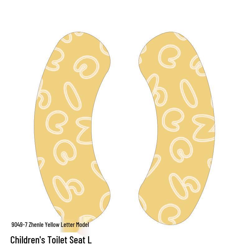 Children's Cartoon Self-Adhesive Washable Toilet Seat Cushion Pad