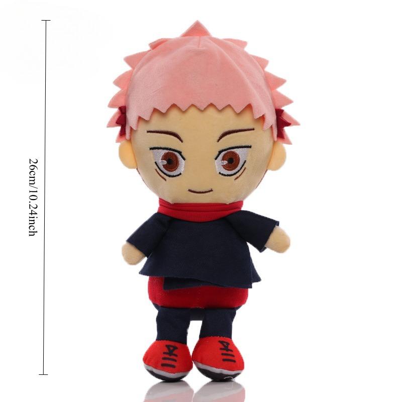 Jujutsu Kaisen Plush Satoru Gojo Fushiguro Megumi Itadori Yuji Inumaki Toge Anime Figure Stuffed Kawaii Toy Gift Toy