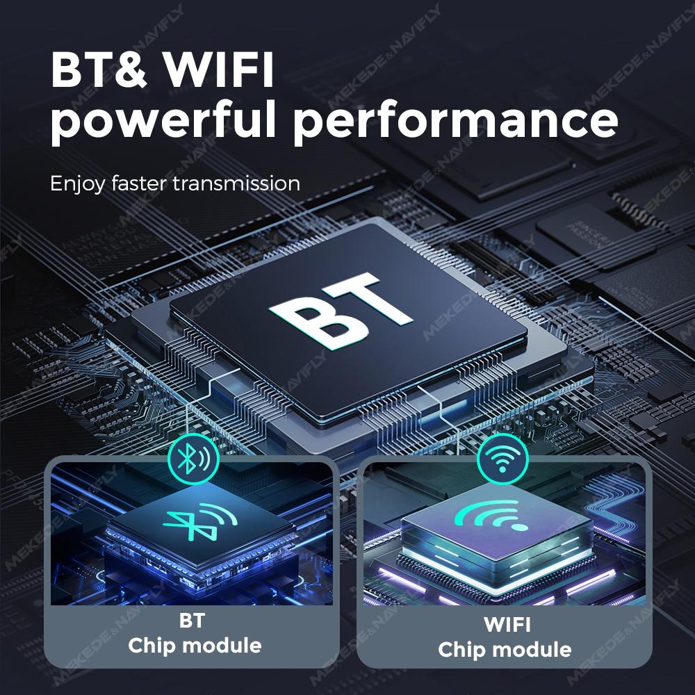 MINI Ai Box 2 în 1 Wireless Carplay Android Auto Adaptor Auto WiFi BT5.0 Plug and Play Recunoaștere Automată Pentru Mașină Universală