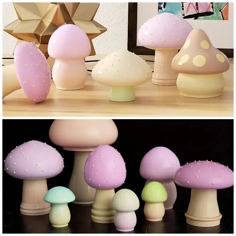 A Top Quality Mushroom Shape Silicone Mold for Handmade Candle Plaster Soap Epoxy Resin Chocolate Decoration Gypsum Ice DIY
